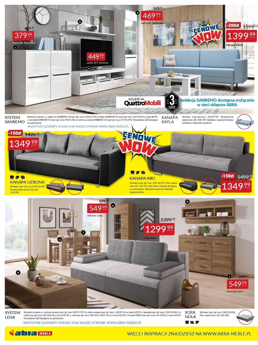 Gazetka promocyjna Abra Meble str. 2
